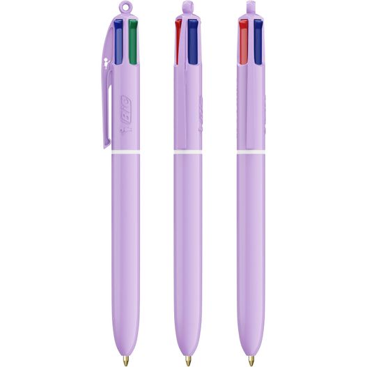 Produktabbildung BIC® 4 Farben® Pastell Siebdruck BIC® 4 Farben® Pastell Siebdruck (Bild 1)