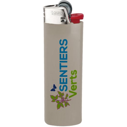 ein feuerzeug mit einem blumendesign darauf BIC® J26 Feuerzeug Digital (Bild 1)