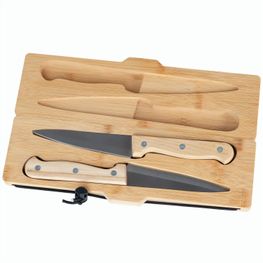 CUT Bambusbrett mit Messern