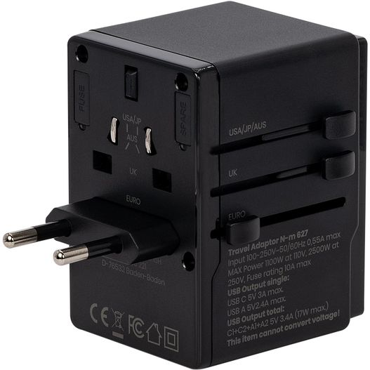 Produktabbildung TRAVELER Reiseadapter TRAVELER Reiseadapter (Bild 1)