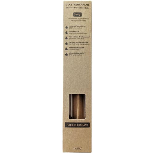 2er-Set farbige Halme + Bürste (Bild 1)