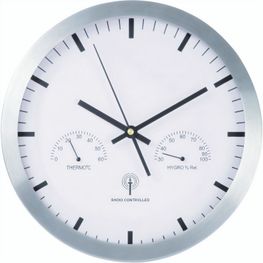 Produktabbildung Funk-Wanduhr Ø 30cm Funk-Wanduhr Ø 30cm