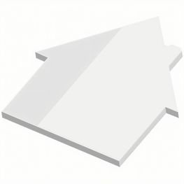 Recycling Haftnotizen powerstikkies eco formgestanzt "Haus"