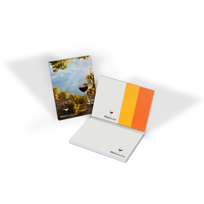 Recycling Haftset 24 mit individualisierbaren Papiermarkern