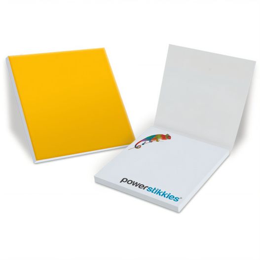 ein gelb post es hinweis mit ein echsard auf sie Haftnotizen im Kartonumschlag (Bild 1)