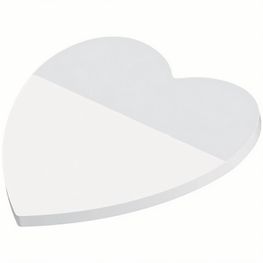 Recycling Haftnotizen powerstikkies eco formgestanzt "Herz"