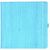 Notizbuch Style Square im Format 17, 5x17, 5cm, Inhalt kariert, Einband Woody in der Farbe Sky