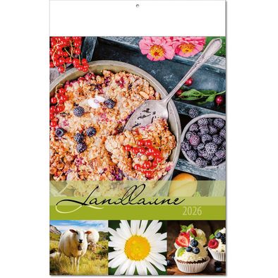Produktabbildung Kalender "Landlaune" im Format 24 x 37,5 cm, mit Fälzel Kalender "Landlaune" im Format 24 x 37,5 cm, mit Fälzel