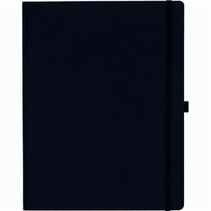 Notizbuch Style Large im Format 19x25cm, Inhalt kariert, Einband Fancy in der Farbe Black