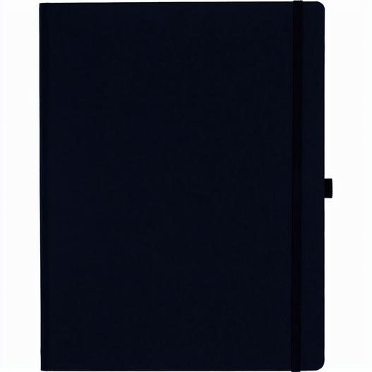 Notizbuch Style Large im Format 19x25cm, Inhalt kariert, Einband Fancy in der Farbe Black (Bild 1)