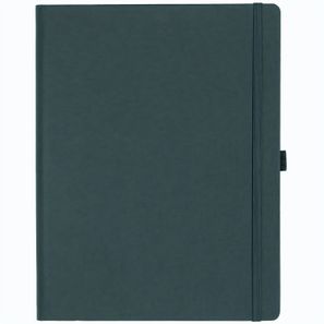 Notizbuch Style Large im Format 19x25cm, Inhalt kariert, Einband Fancy in der Farbe Graphite