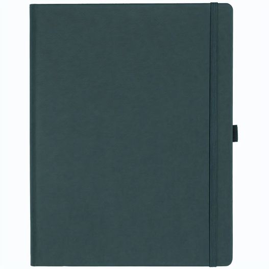 Notizbuch Style Large im Format 19x25cm, Inhalt kariert, Einband Fancy in der Farbe Graphite (Bild 1)