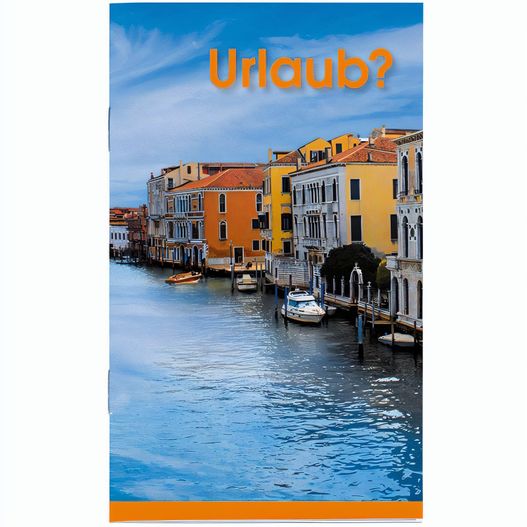 Taschenplaner "Exquisit" im Format 9 x 15 cm, Kalendarium 4-sprachig D/F/I/GB Grau/Blau, 64 Seiten gebunden, Kartoneinband (Bild 1)