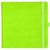 Notizbuch Style Square im Format 17, 5x17, 5cm, Inhalt kariert, Einband Slinky in der Farbe Lime