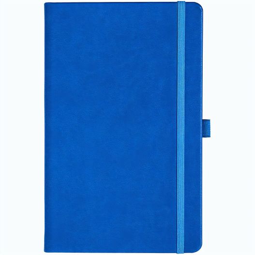 Notizbuch Style Medium im Format 13x21cm, Inhalt kariert, Einband Slinky in der Farbe Azure (Bild 1)