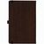 Notizbuch Style Medium im Format 13x21cm, Inhalt kariert, Einband Woody in der Farbe Brown (Bild 2)