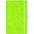 Notizbuch Style Medium im Format 13x21cm, Inhalt kariert, Einband Slinky in der Farbe Lime