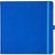 Notizbuch Style Square im Format 17, 5x17, 5cm, Inhalt kariert, Einband Slinky in der Farbe Azure