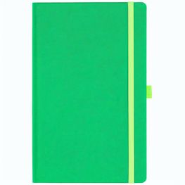 Notizbuch Style Medium im Format 13x21cm, Inhalt kariert, Einband Fancy in der Farbe Laguna