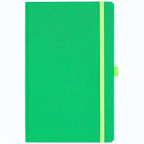 Notizbuch Style Medium im Format 13x21cm, Inhalt kariert, Einband Fancy in der Farbe Laguna