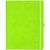 Notizbuch Style Large im Format 19x25cm, Inhalt kariert, Einband Slinky in der Farbe Lime