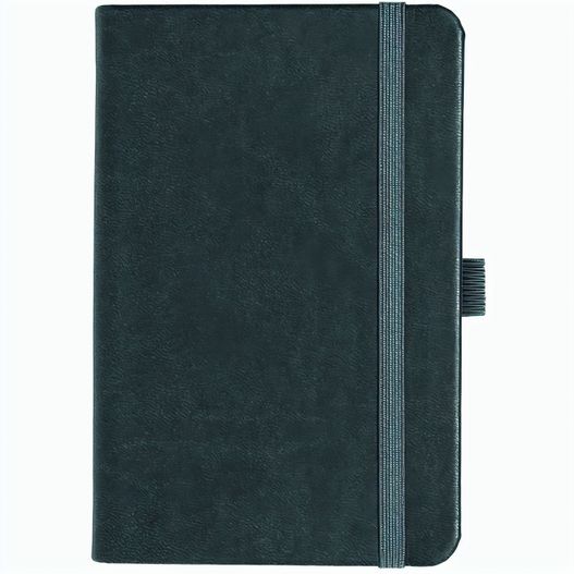 Notizbuch Style Small im Format 9x14cm, Inhalt kariert, Einband Slinky in der Farbe Dark Grey (Bild 1)