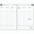 Wochentimer "Luxus" im Format 17 x 25 cm, deutsche Version, 128 Seiten, Wire-O-Bindung, ohne Eckenperforation, PP-Einband mittelblau