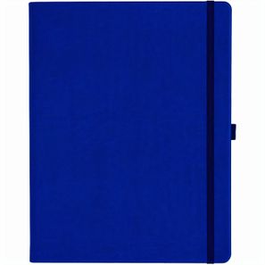 Notizbuch Style Large im Format 19x25cm, Inhalt kariert, Einband Slinky in der Farbe Ultramarine