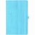 Notizbuch Style Medium im Format 13x21cm, Inhalt kariert, Einband Woody in der Farbe Sky (Bild 1)