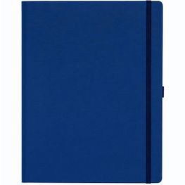 Notizbuch Style Large im Format 19x25cm, Inhalt kariert, Einband Fancy in der Farbe Royal Blue