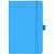 Notizbuch Style Small im Format 9x14cm, Inhalt kariert, Einband Fancy in der Farbe China Blue