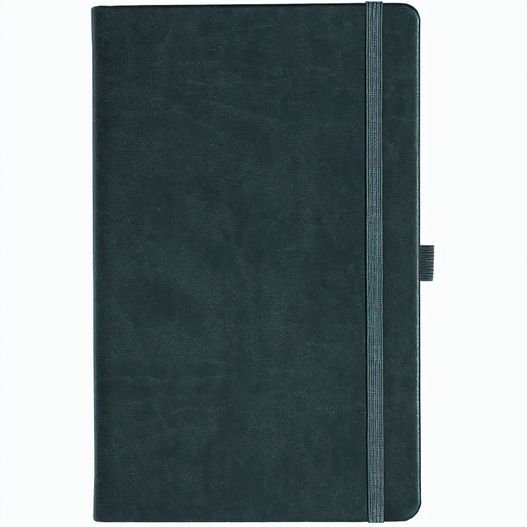 Produktabbildung Notizbuch Style Medium im Format 13x21cm, Inhalt kariert, Einband Slinky in der Farbe Dark Grey Notizbuch Style Medium im Format 13x21cm, Inhalt kariert, Einband Slinky in der Farbe Dark Grey (Bild 1)