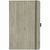 Notizbuch Style Medium im Format 13x21cm, Inhalt kariert, Einband Woody in der Farbe Sludge