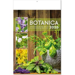Produktabbildung Kalender "Botanica" im Format 24 x 37,5 cm, mit Fälzel Kalender "Botanica" im Format 24 x 37,5 cm, mit Fälzel