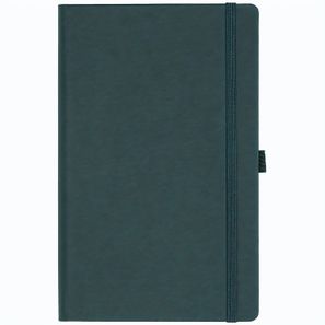 Notizbuch Style Medium im Format 13x21cm, Inhalt kariert, Einband Fancy in der Farbe Graphite