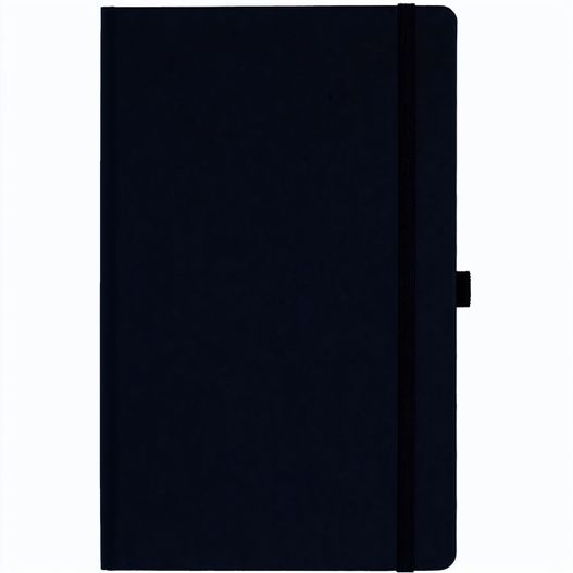 Produktabbildung Notizbuch Style Medium im Format 13x21cm, Inhalt kariert, Einband Fancy in der Farbe Black Notizbuch Style Medium im Format 13x21cm, Inhalt kariert, Einband Fancy in der Farbe Black (Bild 1)