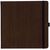 Notizbuch Style Square im Format 17, 5x17, 5cm, Inhalt kariert, Einband Woody in der Farbe Brown (Bild 1)