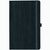 Notizbuch Style Medium im Format 13x21cm, Inhalt kariert, Einband Woody in der Farbe Charcoal