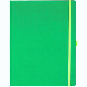 Notizbuch Style Large im Format 19x25cm, Inhalt kariert, Einband Fancy in der Farbe Laguna