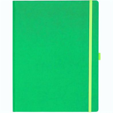 Notizbuch Style Large im Format 19x25cm, Inhalt kariert, Einband Fancy in der Farbe Laguna