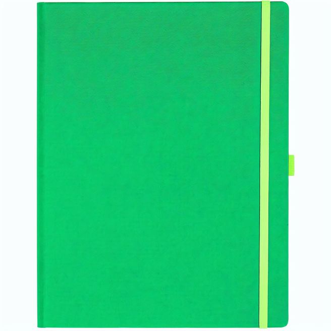 Notizbuch Style Large im Format 19x25cm, Inhalt kariert, Einband Fancy in der Farbe Laguna