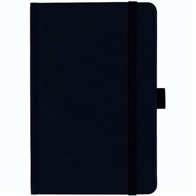 Notizbuch Style Small im Format 9x14cm, Inhalt kariert, Einband Fancy in der Farbe Black