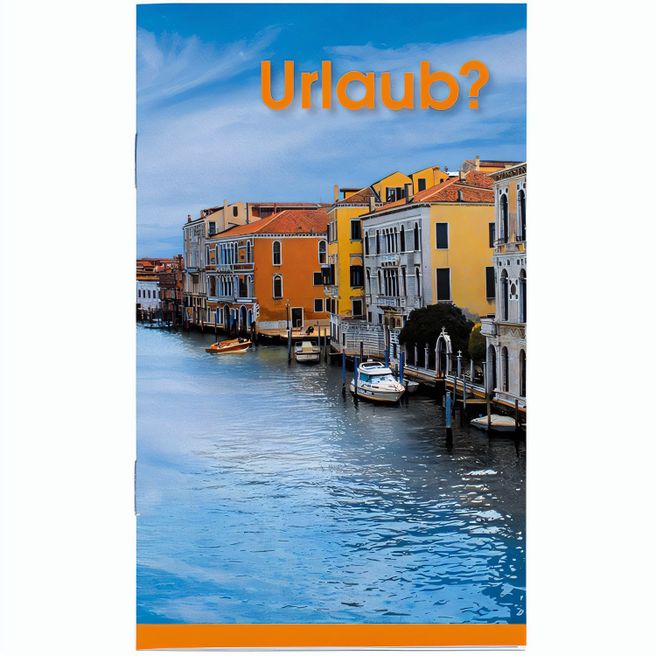 Taschenplaner "Exquisit Register INT" im Format 9 x 15 cm, Kalendarium 4-sprachig D/F/I/GB Grau/Blau mit Registerstanzung, 64 Seiten gebunden, Kartoneinband