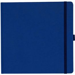 Notizbuch Style Square im Format 17, 5x17, 5cm, Inhalt kariert, Einband Fancy in der Farbe Royal Blue
