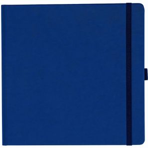 Notizbuch Style Square im Format 17, 5x17, 5cm, Inhalt kariert, Einband Fancy in der Farbe Royal Blue