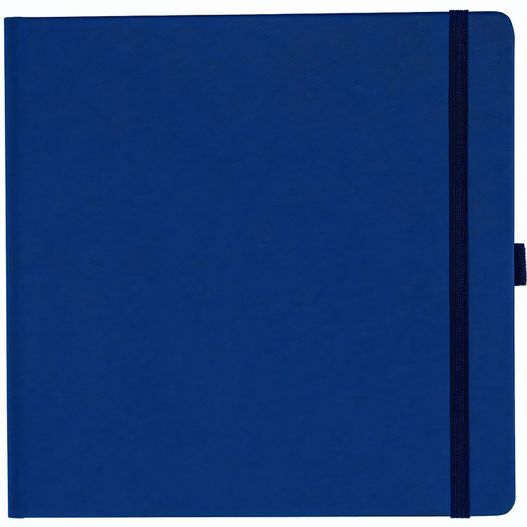 Notizbuch Style Square im Format 17, 5x17, 5cm, Inhalt kariert, Einband Fancy in der Farbe Royal Blue (Bild 1)