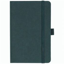 Notizbuch Style Small im Format 9x14cm, Inhalt kariert, Einband Fancy in der Farbe Graphite
