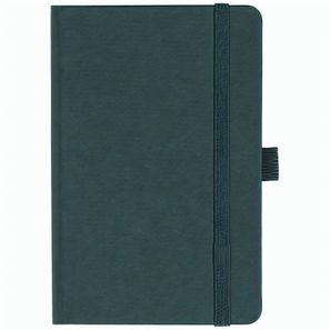 Notizbuch Style Small im Format 9x14cm, Inhalt kariert, Einband Fancy in der Farbe Graphite