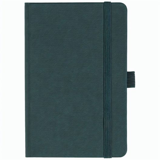 Notizbuch Style Small im Format 9x14cm, Inhalt kariert, Einband Fancy in der Farbe Graphite (Bild 1)