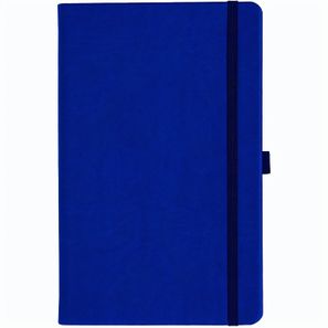 Notizbuch Style Medium im Format 13x21cm, Inhalt kariert, Einband Slinky in der Farbe Ultramarine